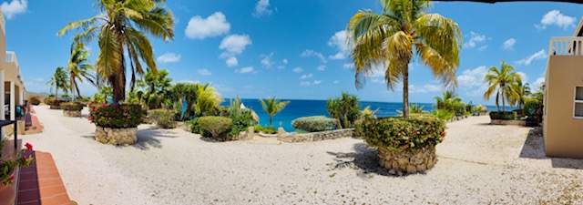 Lagun Blou panorama